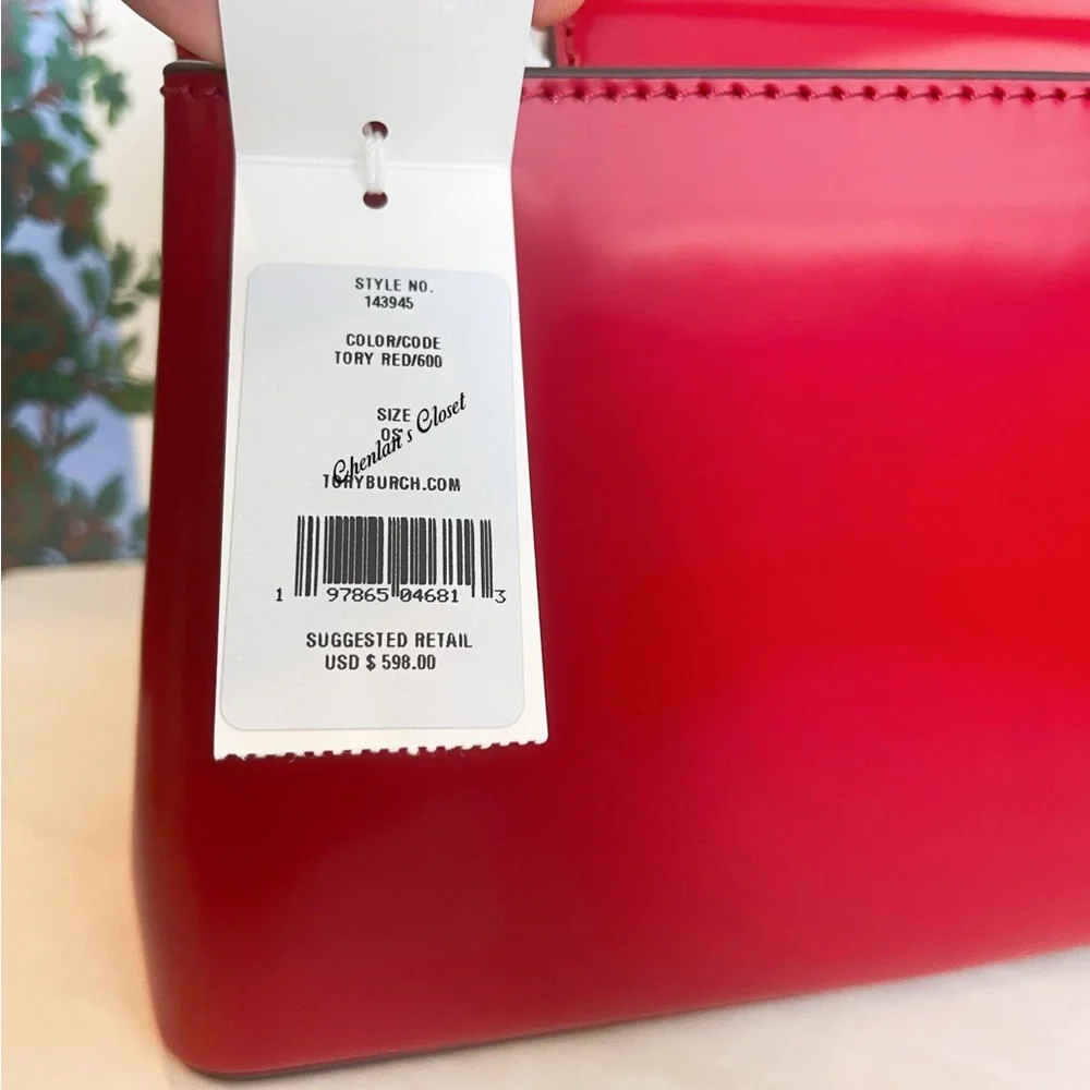 🔥NeW! $598 Tory Burch Britten Satchel - Picture 9 of 14